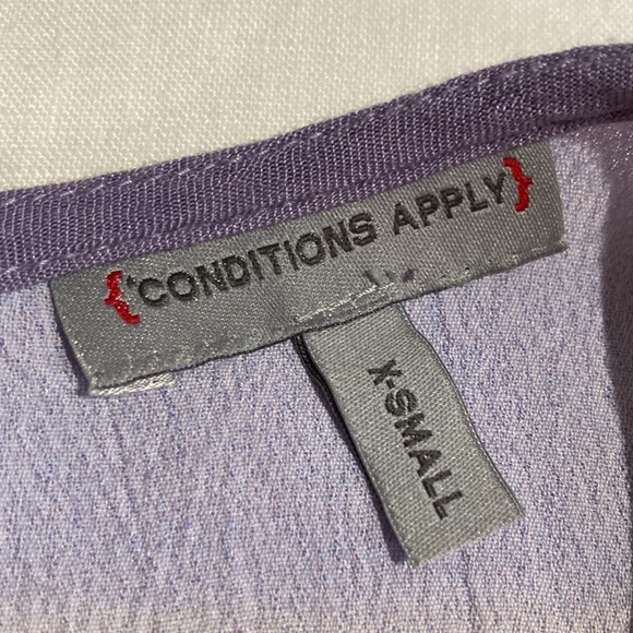 Conditions apply anthro blouse watercolor xsmall - Picture 9 of 16